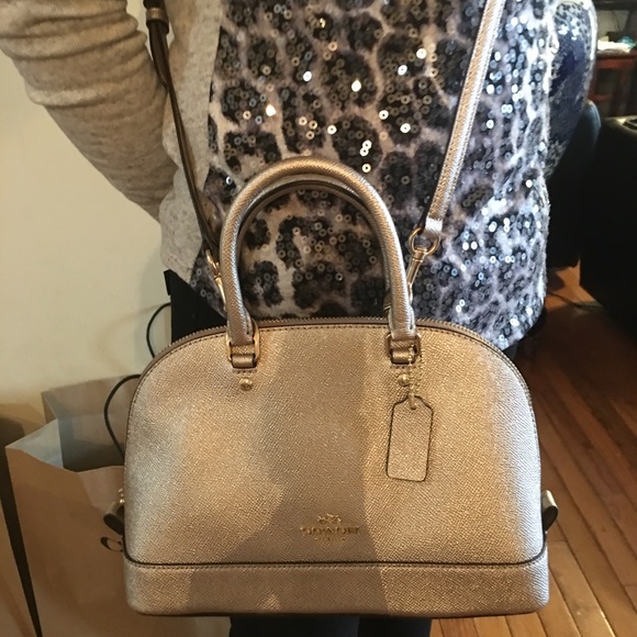 NWT Coach Mini Satchel/Crossbody Bag - Picture 6 of 6